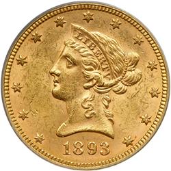 1893 $10 Liberty