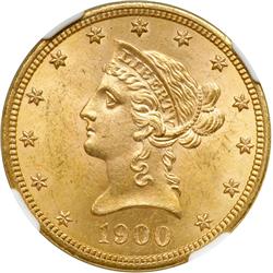 1900 $10 Liberty NGC MS65