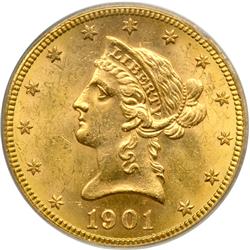 1901-S $10 Liberty