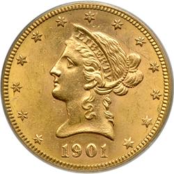 1901-S $10 Liberty