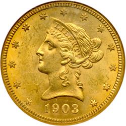 1903-O $10 Liberty NGC MS62
