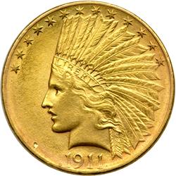 1894 and 1911 $10 Gold Coins