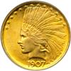 Image 1 : 1907 $10 Indian. No Periods