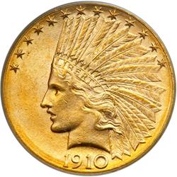 1910-D $10 Indian