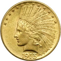 1913 $10 Indian