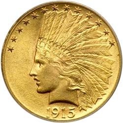 1915 $10 Indian