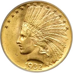 1932 $10 Indian
