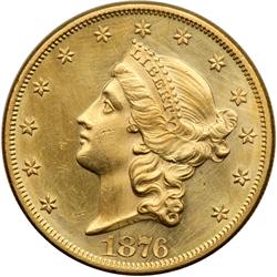1876 $20 Liberty