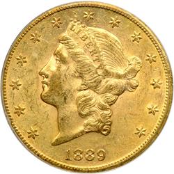 1889-CC $20 Liberty
