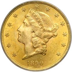 1890-S $20 Liberty