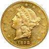 Image 1 : 1892-CC $20 Liberty