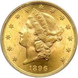 1896 $20 Liberty