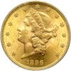 Image 1 : 1896 $20 Liberty
