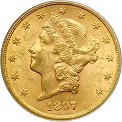 1897 $20 Liberty