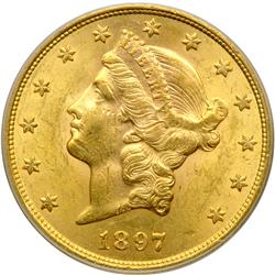 1897-S $20 Liberty