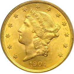 1904 $20 Liberty