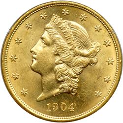 1904 $20 Liberty