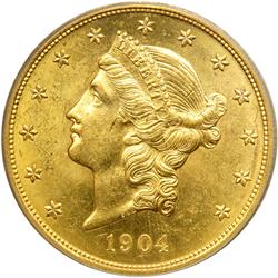 1904 $20 Liberty