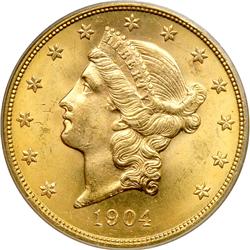 1904-S $20 Liberty