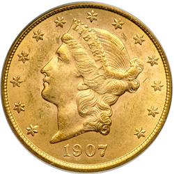 1907 $20 Liberty
