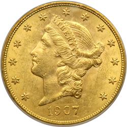 1907 $20 Liberty