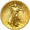 Image 1 : 1907 $20 St. Gaudens. High Relief, Wire Rim NGC MS67 St