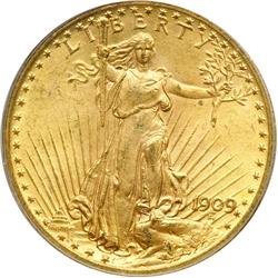 1909 $20 St. Gaudens
