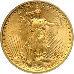1915 $20 St. Gaudens