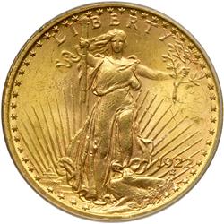 1922 $20 St. Gaudens
