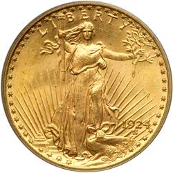1924 $20 St. Gaudens