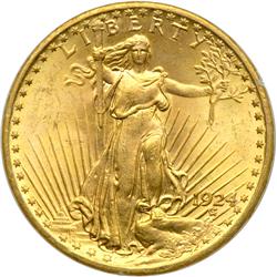 1924 $20 St. Gaudens