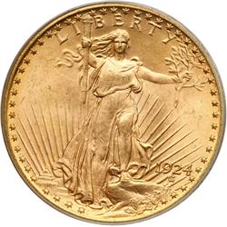 1924 $20 St. Gaudens