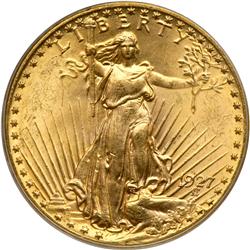 1927 $20 St. Gaudens