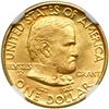 Image 1 : 1922 Grant Gold $1, No Star NGC MS62