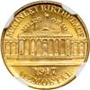 Image 2 : 1917 McKinley Gold $1 NGC MS63