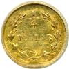Image 2 : n.d. (1852/4) Quarter Dollar Round. Breen and Gillio-224. Rarity 3. NGC MS62