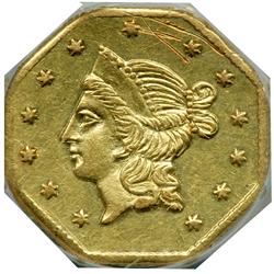 1853 Dollar Octagonal