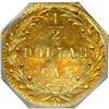 Image 2 : 1874 Half Dollar Octagonal. PCGS MS64
