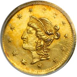 1870 Half Dollar Round. Breen and Gillio-1047. High Rarity 4. PCGS MS61