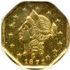 Image 1 : 1871 Dollar Octagonal. Breen and Gillio-1109. Low Rarity 4. NGC MS62