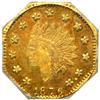 Image 1 : 1876 Dollar Octagonal. Breen and Gillio-1115. Rarity 6. PCGS MS63