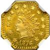 Image 1 : 1876/5 Dollar Octagonal. NGC MS65