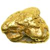 Image 1 : CALIFORNIA Large Placer Gold Nugget 1.23 ozt. (38.2 gr.)