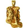 Image 1 : Gold Nugget With Bail 1.22 ozt. ( 37.8 gr.)