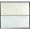 Image 1 : Two Memorandums of Gold Bullion- Molitor& Co.-Assayers