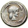 Image 2 : Sicily, Syracuse, c. 485-465 BC. AR Tetradrachm (17.33 g). VF