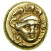 Image 1 : Lesbos, Mytilene, c. 377-326 BC. Electrum Hekte (2.55 g). EF
