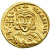 Image 2 : Constantine V, 741-775. Gold Solidus (4.43 g) minted at Constantinople. EF