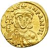 Image 2 : Constantine V, 741-775. Gold Solidus (4.41 g) minted at Constantinople. VF