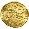 Image 1 : Constantine V, 741-775. Gold Solidus (4.34 g) minted at Constantinople. VF